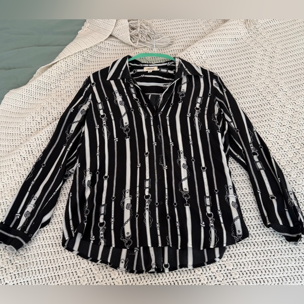 L’agance Silk Blouse - image 1